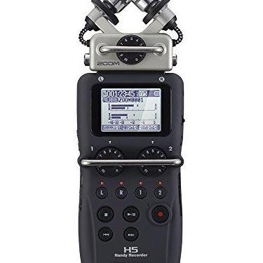 Imagem de Gravador digital de áudio Zoom H5 com cápsula de microfone intercambiável