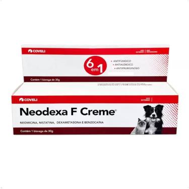 Imagem de Neodexa f creme 30g coveli original para cães e gatos