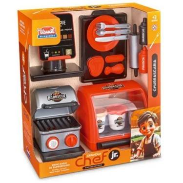 Imagem de Churrascaria do Chef Brinquedo Educativo para Criatividade Infantil - 