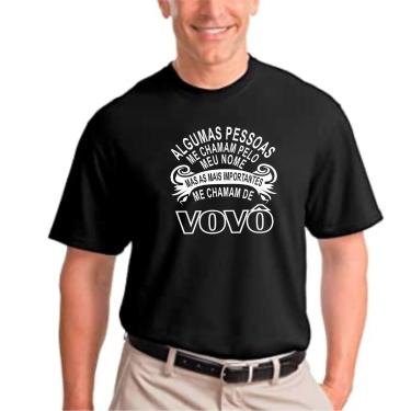Imagem de Camiseta Preta As pessoas mais importantes me chamam de vovô - Origina