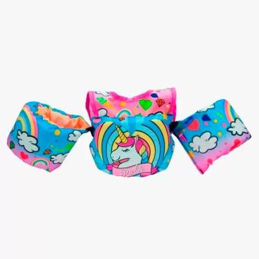 Imagem de Colete/boia Salva Vida Kids Homologado Tam Unico Pro Life, Unicornio