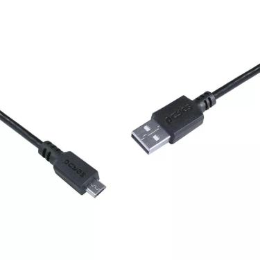 Imagem de Cabo Micro Usb Para Usb A 2.0 50cm Preto - Pmuap-05