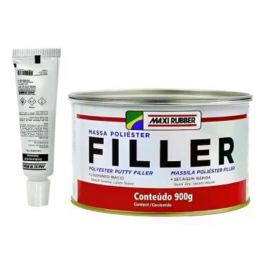 Imagem de Massa MAXI RUBBER Poliéster FILLER 900g - IMG030