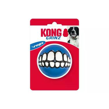 Imagem de Brinquedo Interativo Kong Grinz By Rogz Bola Flutuante Recheavel Para 