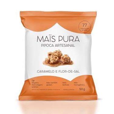 Imagem de Mais Pura Pipoca Sabor Caramelo E Flor De Sal 50G