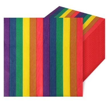 Imagem de Guardanapo de papel decorativo de 200 peças, guardanapos de festa descartáveis de 3 camadas, guardanapos de bebidas, guardanapos decorativos resistentes a rasgos para casamento, artigos de aniversário