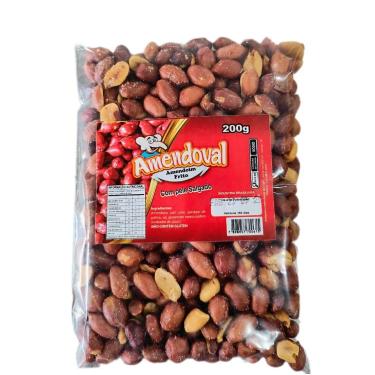 Imagem de Amendoim salgado com pele amendoval 200 gr
