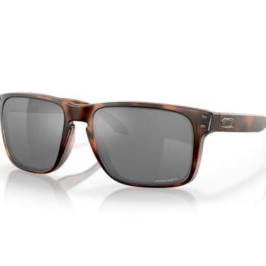 Imagem de Óculos de Sol Oakley Holbrook Xl 0OO9417 941702 Tam 59 / Tartaruga Marrom - Lentes Prizm Black
