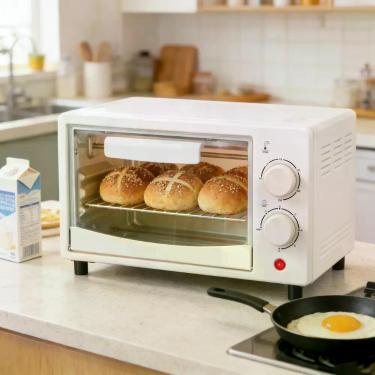 Imagem de Forno Elétrico Pequeno 12 Litros com Grelha, Assadeira e Timer VOLTAGE