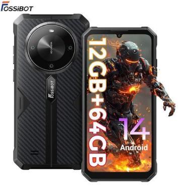 Imagem de Smartphone Fossibot F105 12gb Ram 64gb Ip69k À Prova Dágua Bateria 10.