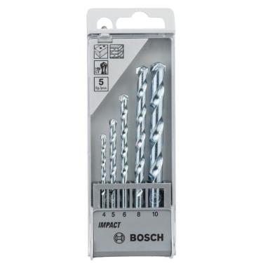 Imagem de Bosch Jogo Broca para alvenaria CYL-1 Ø4-5-6-8-10 mm