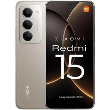 Imagem de Smartphone Xiaomi Redmi 15 camera IA integrada 6 128GB Cinza, 128GB, C