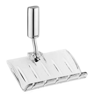 Imagem de Saboneteira de Parede Idea Cromado para Banheiro com Design Moderno e Sofisticado em Prata Docol