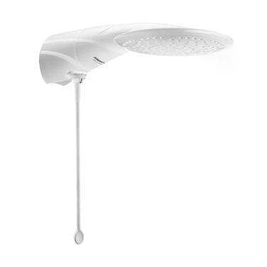 Imagem de Ducha Elétrica Advanced Eletrônica 7500W Instalação de Parede com Controle Eletrônico Branco Lorenzetti 220V