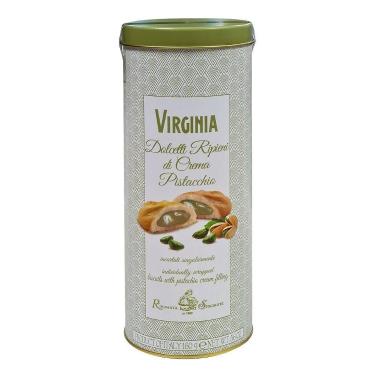 Imagem de Biscoito Amanteigado Amaretti Recheado Com Creme de Pistache Virginia 