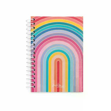 Imagem de Caderneta 1/8 (100 x 137mm) Fashion World - Capa Dura Espiral 96 Folha