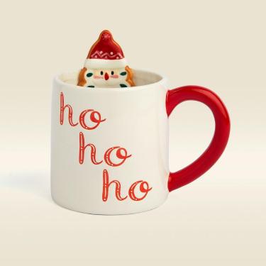 Imagem de Caneca Hohoho Cerâmica 520ml - A\CASA