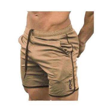 Imagem de Shorts Masculinos De Corrida Em Tela De Secagem Rápida, Respiráveis, P