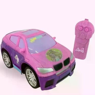 Imagem de Carrinho Barbie Style Machine - 3 funções Controle Cor Rosa - Candide