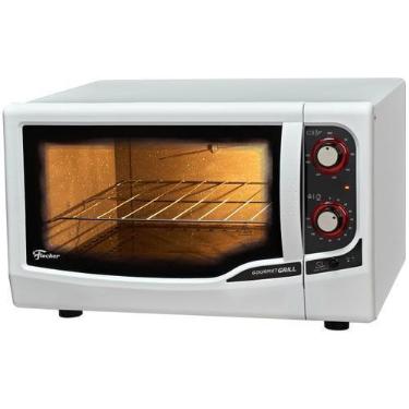 Imagem de Forno Elétrico Fischer Gourmet Grill 44L, Branco, 110V