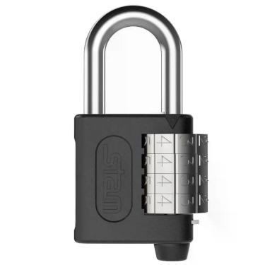 Imagem de Cadeado De Zamac Com Segredo Preto Fosco 40mm - 57504 - Stam