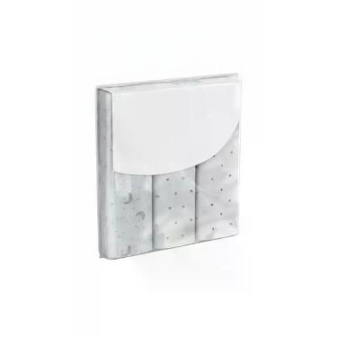 Imagem de Fralda de Pano Premium 70x70cm 4 Camadas 3 Unid - Congratulations Stor