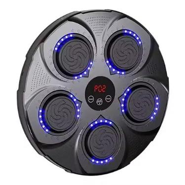 Imagem de Máquina de Boxe Musical com Luz LED e Bluetooth – Treinamento Interativo, Alívio do Estresse e Coordenação em Casa, Para Adultos e Crianças