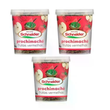 Imagem de Kit 3 Chá Prochimachá Frutas Vermelhas Composto Schneider