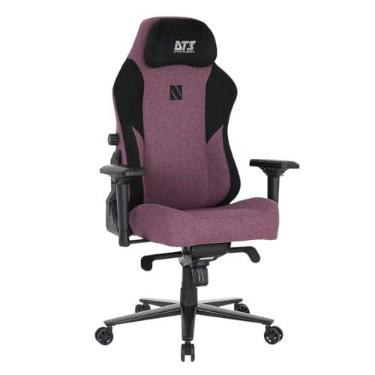 Imagem de Cadeira Gamer DT3 Nero, Revestimento com Tecido DT3 Max2Weave, almofada magnética, apoio lombar integrado, braços 4D+, suporta até 140 e altura máx. de 1,85m(Grape)