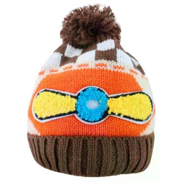 Imagem de Touca Gorro Infantil Marrom Aviador Colorida Tamanho único
