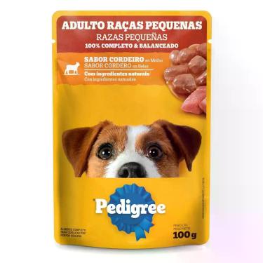 Imagem de Ração Úmida Pedigree Sachê Sabor Cordeiro ao Molho para Cães Adultos R