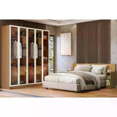 Imagem de Quarto Modulado Casal Liga 6Peças 5Pts QM33 Off Kappesberg