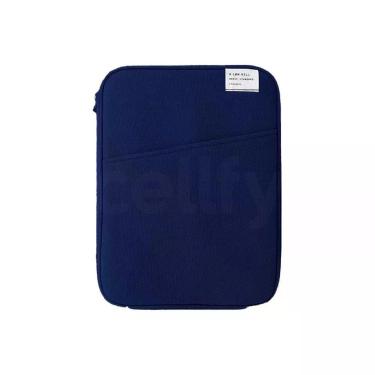 Imagem de Capa Protetora para Notebook DNB-9 Até 15 e 6 Case Resistente Impermeável Azul Escuro OEM