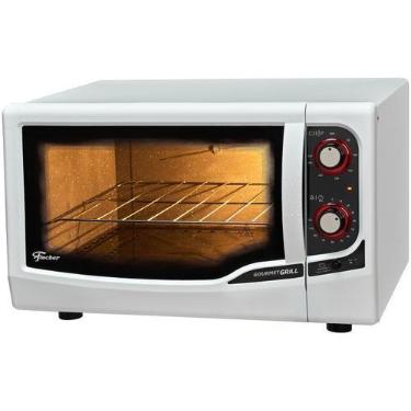 Imagem de Forno eletrico de bancada fischer gourmet grill g ii branco gii 44l 22