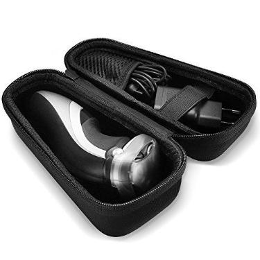 Imagem de ProCase Estojo de transporte para barbeador elétrico Norelco, bolsa protetora de viagem para aparador e barbeador masculino Norelco 4500 3100 6400 9700 1150x 8900 1100, escolha do dia dos pais - preto