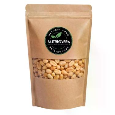Imagem de Amendoim Sem Pele Torrado Sem Sal Nutriovera 250g, Amendoim, Único