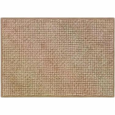Imagem de Tapete Charm 100% Poliéster 40X60CM Antiderrapante Machiatto Bene Casa