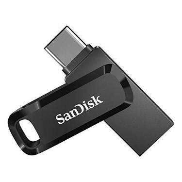 Imagem de SanDisk PEN DRIVE 256GB DUAL DRIVE TYPE C USB 3.1 (SDDDC3-256G-G46), Preto