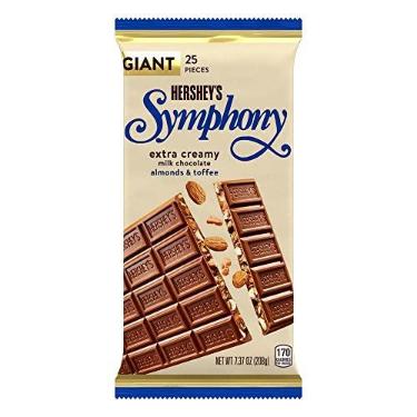 Imagem de Barra de chocolate Symphony Toffee e Amêndoas Hershey's 208g