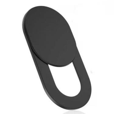 Imagem de Kit 6x Tapa Tampa Bloqueador Câmera Protetor Webcam Cover Anti-espião Notebook Celular Macbook Tablet Cor: Preto