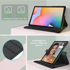 Capa Giratória + Pelicula Hidrogel Galaxy Tab S6 Lite (2024) - DB, Pre
