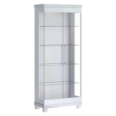 Imagem de Cristaleira Cristal Branco Acetinado - Imcal