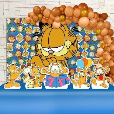 Imagem de Kit Decoração Festa de Aniversário Infantil Garfield
