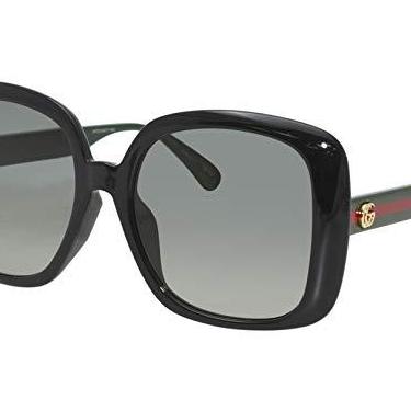 Imagem de Gucci Óculos De Sol Feminino Gg 0714 Sa- 001 Preto/Cinza Verde
