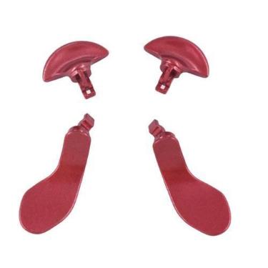 Imagem de Palhetas Traseiras Peixiong para Controle PS5 DualSense Edge Vermelho