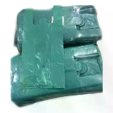 Imagem de Sacola Plástica Reciclada 35x45 2 kg para Embalagens Reforçada Polietileno Recuperado 100% Reciclável Higipack