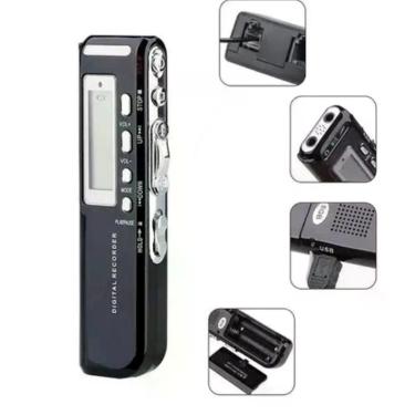 Imagem de Gravador De Voz Lapela Digital Usb Tomate Mt-556 - Tomate Gravador