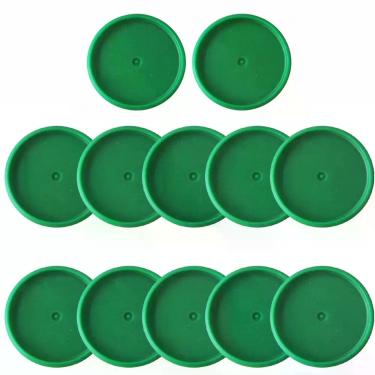 Imagem de Disco Inteligente Verde Menta 24mm para Caderno Cassmar 12un