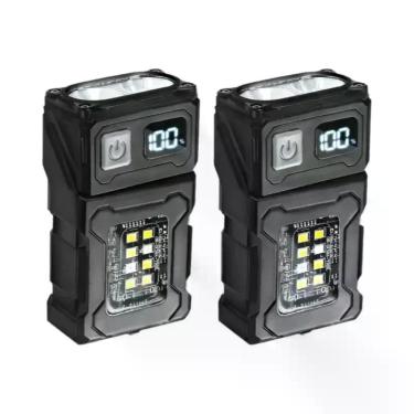 Imagem de Lanterna LED Mini Super Brilhante Recarregável Por USB, Portátil Com Í
