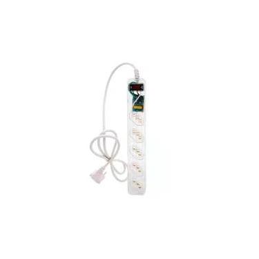 Imagem de Filtro de Linha + DPS iClamper Energia 5, 5 Tomadas, Bivolt, Transparente - 23460